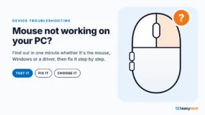 Mouse not working on your PC? Test it, fix it, choose it